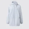 Parka oversize trasparente con protezione UV da donna Parka oversize trasparente con protezione UV da donna