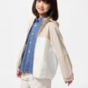 Parka tascabile per bambini con protezione UV | Color Block