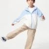 Parka tascabile per bambini con protezione UV | Color Block