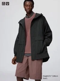 Parka utility da uomo