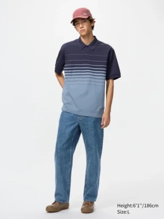 Polo a righe in piqué Dry unisex | Panel