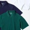 Polo da uomo DRY-EX con zip a un quarto Polo da uomo DRY-EX con zip a un quarto