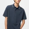 Polo unisex in piqué asciutto | Tipping Polo unisex in piqué asciutto | Tipping