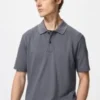 Polo unisex in piqué di cotone AIRism