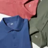 Polo unisex in piqué di cotone AIRism Polo unisex in piqué di cotone AIRism
