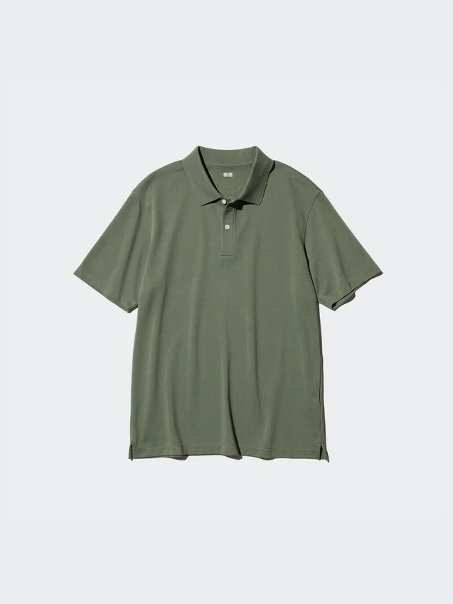 Polo unisex in piqué di cotone AIRism Polo unisex in piqué di cotone AIRism