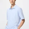 Polo unisex in piqué di cotone AIRism completamente aperta Polo unisex in piqué di cotone AIRism completamente aperta