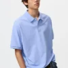 Polo unisex in piqué Dry