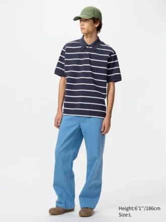 Polo unisex in piqué dry a righe | Righe larghe