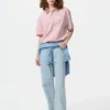 Polo unisex in piqué dry a righe | Righe sottili Polo unisex in piqué dry a righe | Righe sottili