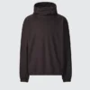 Pullover con cappuccio in jersey spazzolato da uomo Pullover con cappuccio in jersey spazzolato da uomo