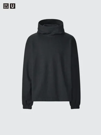 Pullover con cappuccio in jersey spazzolato da uomo Pullover con cappuccio in jersey spazzolato da uomo