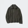 Pullover da donna in jersey spazzolato con mezza zip Pullover da donna in jersey spazzolato con mezza zip