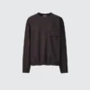 Pullover in jersey spazzolato da donna Pullover in jersey spazzolato da donna