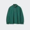 Pullover unisex con mezza zip