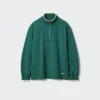 Pullover unisex con mezza zip