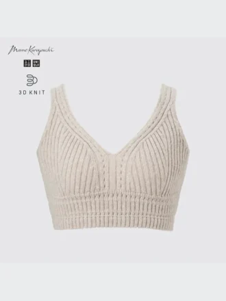 Reggiseno a costine 3D Knit da donna
