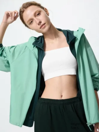 Reggiseno a fascia senza ferretti a coste da donna