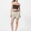 Reggiseno a fascia senza ferretti a coste da donna Reggiseno a fascia senza ferretti a coste da donna