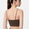 Reggiseno a fascia senza ferretti a coste da donna Reggiseno a fascia senza ferretti a coste da donna