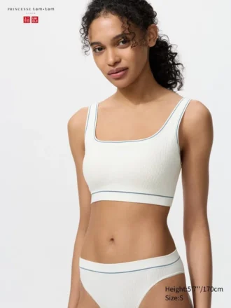 Reggiseno senza ferretti con scollo quadrato da donna | Line