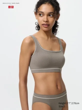 Reggiseno senza ferretti con scollo quadrato da donna | Line