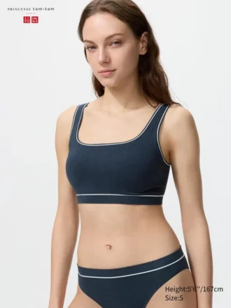 Reggiseno senza ferretti con scollo quadrato da donna | Line