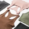 Reggiseno senza ferretti da donna (Active, scollo quadrato)