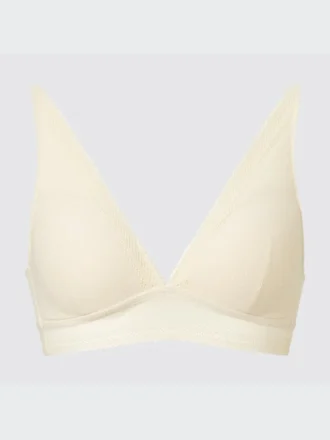 Reggiseno senza ferretti da donna (Plunging Relax, pizzo)