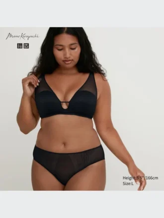 Reggiseno senza ferretti da donna (rete)