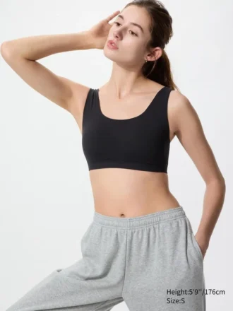 Reggiseno sportivo senza ferretti da donna