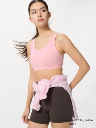 Reggiseno sportivo senza ferretti da donna