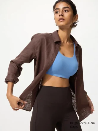 Reggiseno sportivo senza ferretti da donna