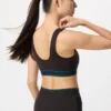 Reggiseno sportivo senza ferretti da donna | A righe Reggiseno sportivo senza ferretti da donna | A righe