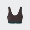 Reggiseno sportivo senza ferretti da donna | A righe Reggiseno sportivo senza ferretti da donna | A righe