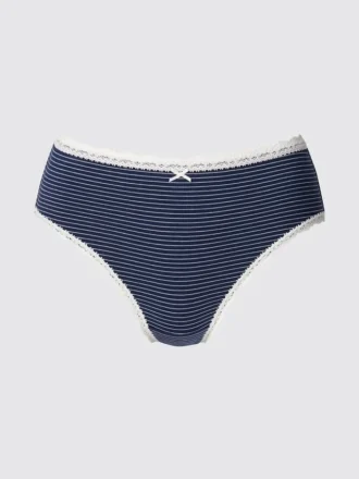 Slip a vita alta da donna | A righe
