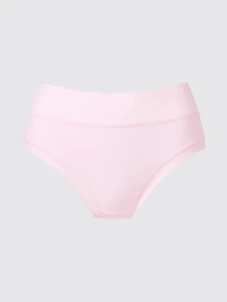 Slip a vita alta in pizzo da donna