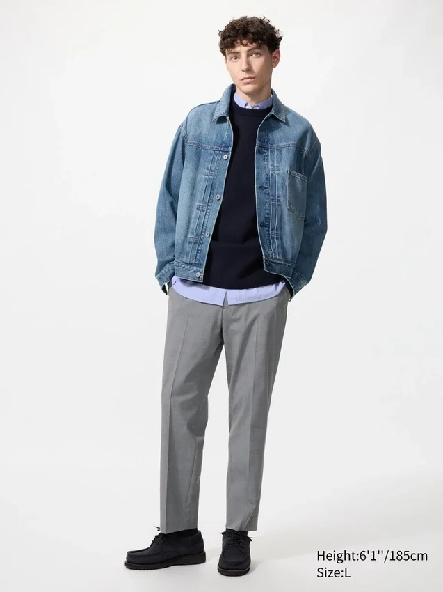 Smart Ankle Pants da uomo | Motivo a quadri Smart Ankle Pants da uomo | Motivo a quadri