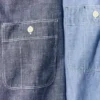 Sovracamicie da uomo in chambray Sovracamicie da uomo in chambray