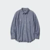 Sovracamicie da uomo in chambray Sovracamicie da uomo in chambray