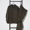 Sovracamicie da uomo in twill spazzolato Sovracamicie da uomo in twill spazzolato