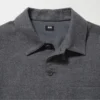 Sovracamicie da uomo in twill spazzolato