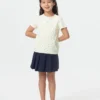 T-shirt a costine per bambini | Fiore