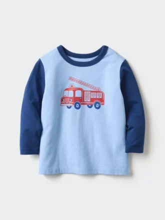 T-shirt a girocollo Baby Baby | Auto | Maglie a manica lunga