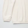 T-shirt a manica lunga con collo Dolcevita in jersey spazzolato da donna