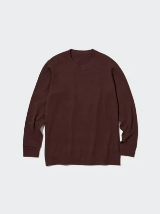 T-shirt a manica lunga con collo rotondo HEATTECH Ultra Warm da uomo (edizione 2022)