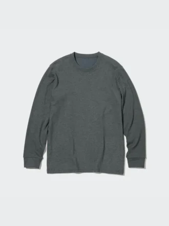 T-shirt a manica lunga con collo rotondo HEATTECH Ultra Warm da uomo (edizione 2022)