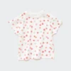 T-shirt a maniche corte con collo rotondo Baby Dry in pantaloncini T-shirt a maniche corte con collo rotondo Baby Dry in pantaloncini