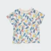 T-shirt a maniche corte con collo rotondo Baby Dry in pantaloncini T-shirt a maniche corte con collo rotondo Baby Dry in pantaloncini