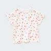 T-shirt a maniche corte con collo rotondo Baby Dry in pantaloncini T-shirt a maniche corte con collo rotondo Baby Dry in pantaloncini